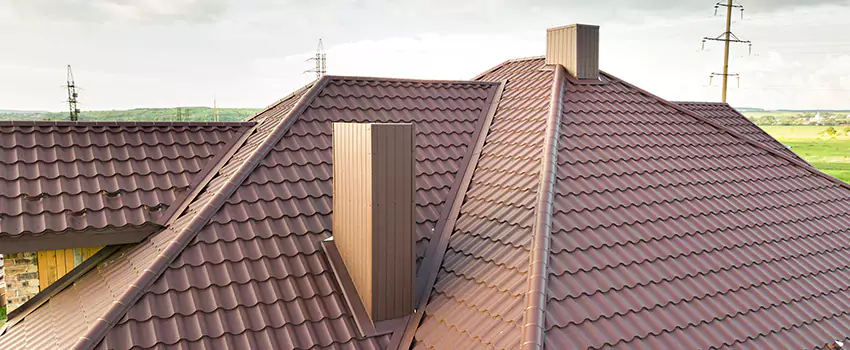 Residential Chimney Flashing Restoration in Portsmouth, NH
