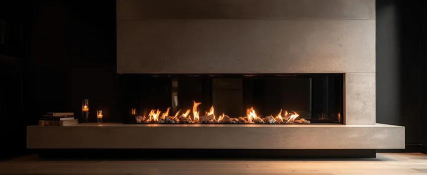Gas Fireplace Ember Bed Design Services in Portsmouth, New Hampshire