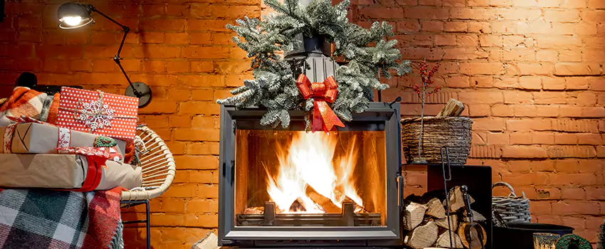 Travis Industries Linear Gas Fireplace Installation in Portsmouth, New Hampshire