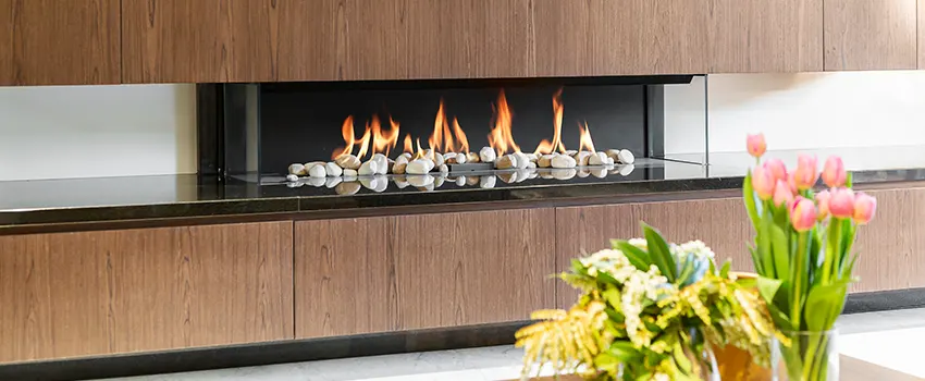 Double-height Fireplace Design Refurbishment in Portsmouth, New Hampshire