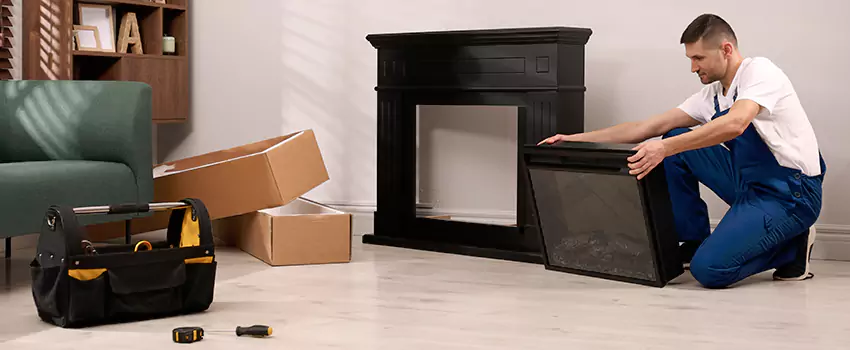 Old Rusted Metal Fireplace Repair And Replacement in Portsmouth, NH